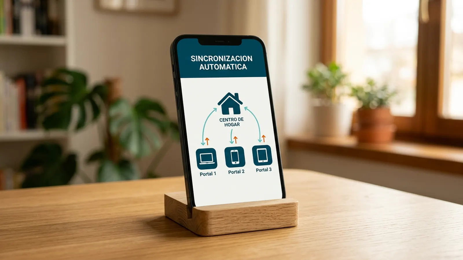 Sincronización automática con portales inmobiliarios