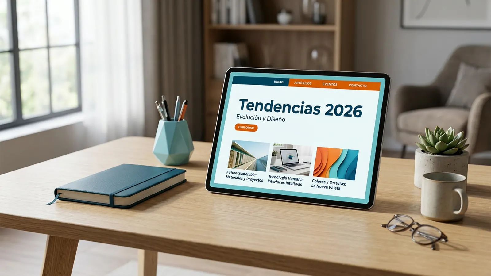 Portada del artículo: tendencias de diseño web 2026 que sí importan en Argentina