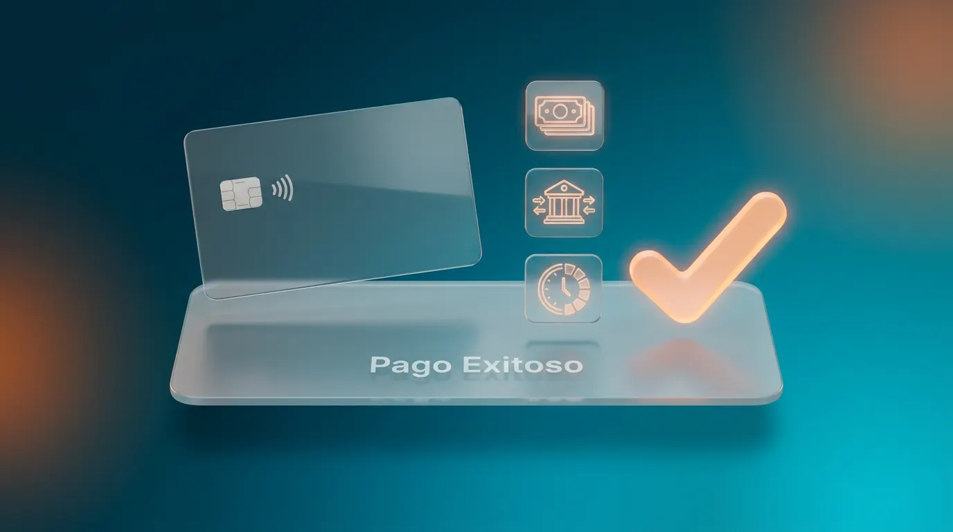 Pago exitoso con tarjeta, transferencia y cuotas integrados en la tienda online