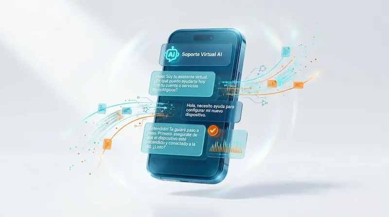 Automatización con inteligencia artificial para atención por WhatsApp